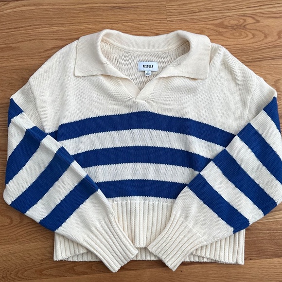 Pistola NWOT Johnny Collar Sweater (M) - Picture 1 of 9